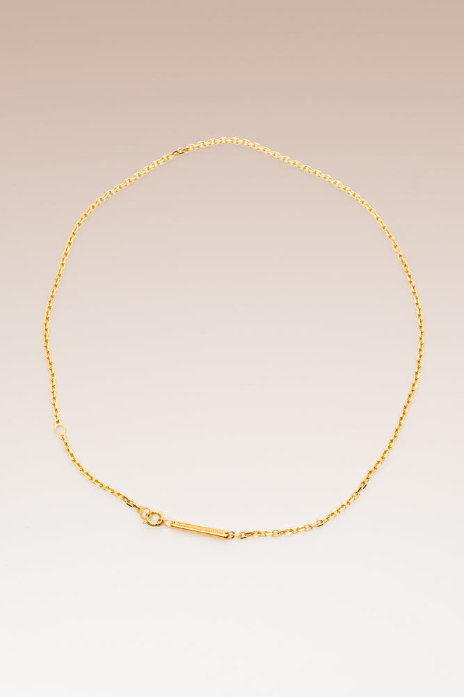 Round Cut Chain Necklace