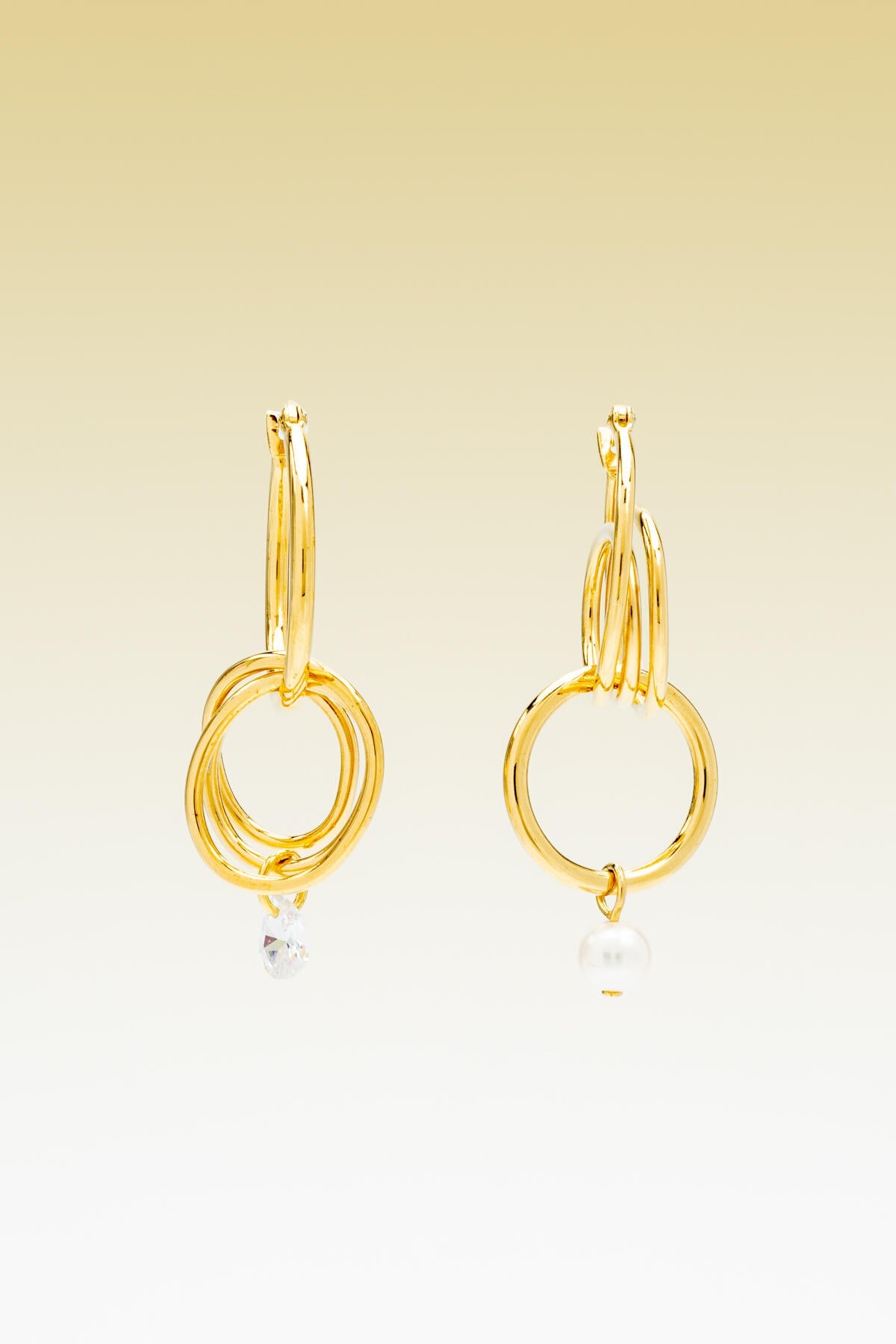 B213_Stream Earrings - Gold_L_01