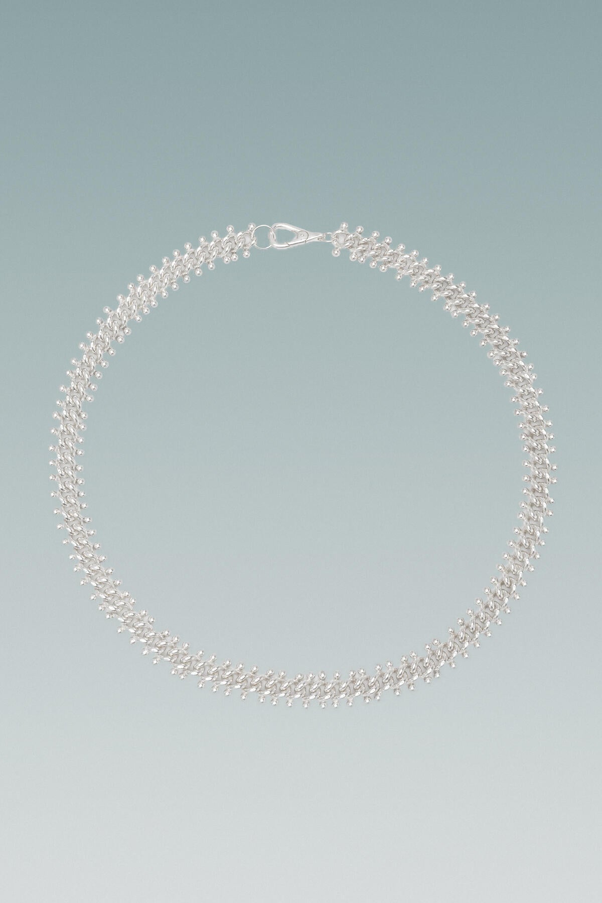 Caterpillar Curb Necklace