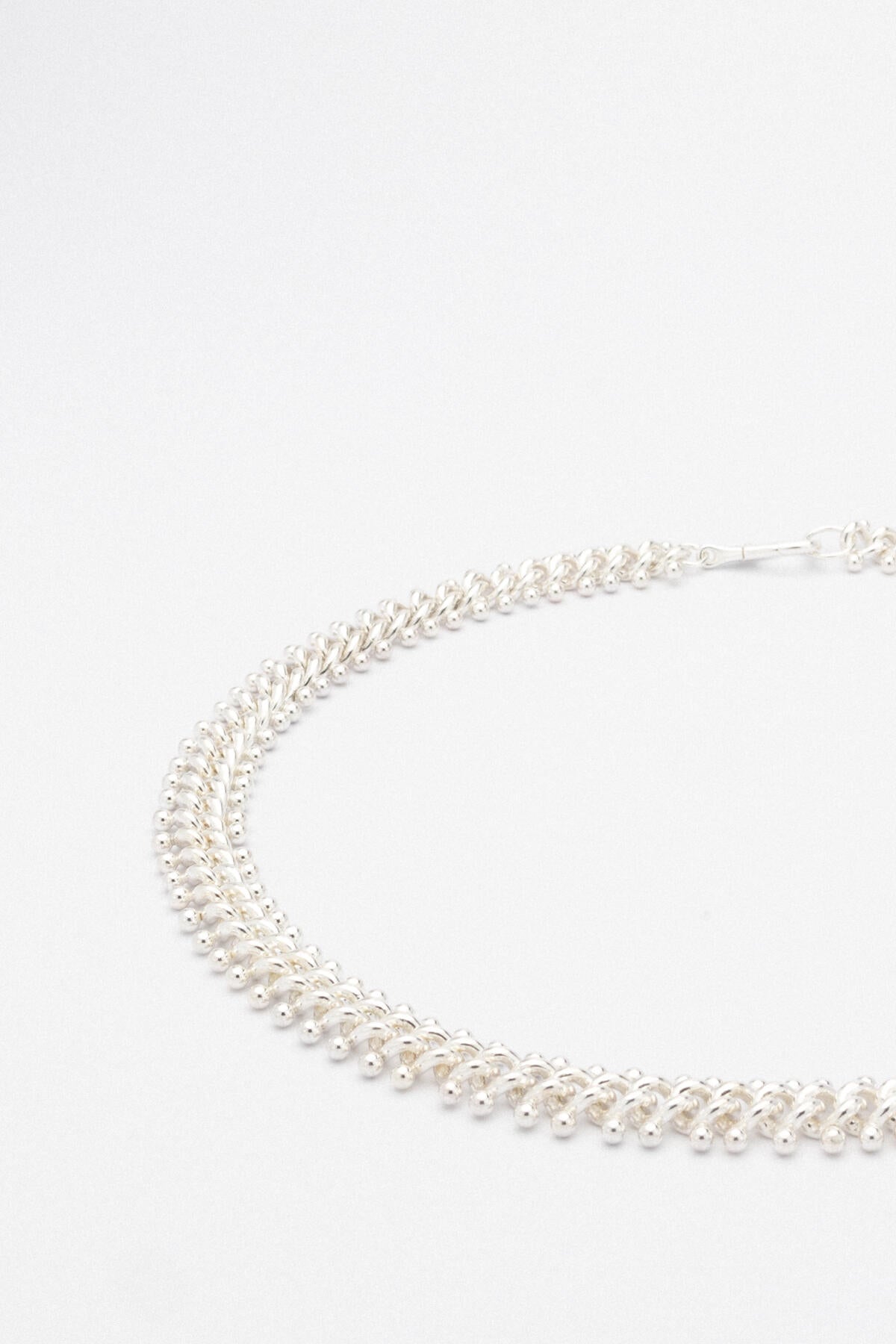 Caterpillar Curb Necklace