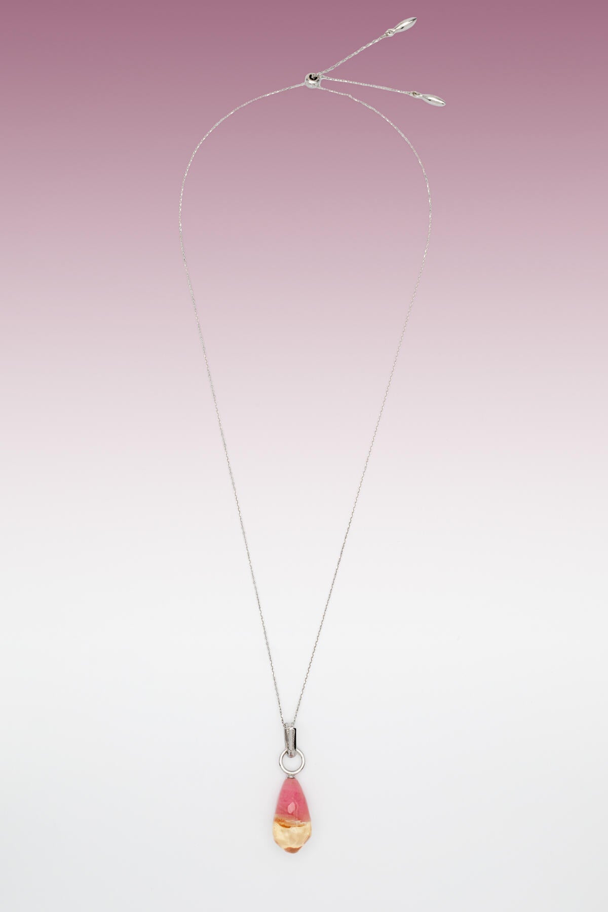 B213_Talisman Hybrid Stone Necklace - Pink_L_01