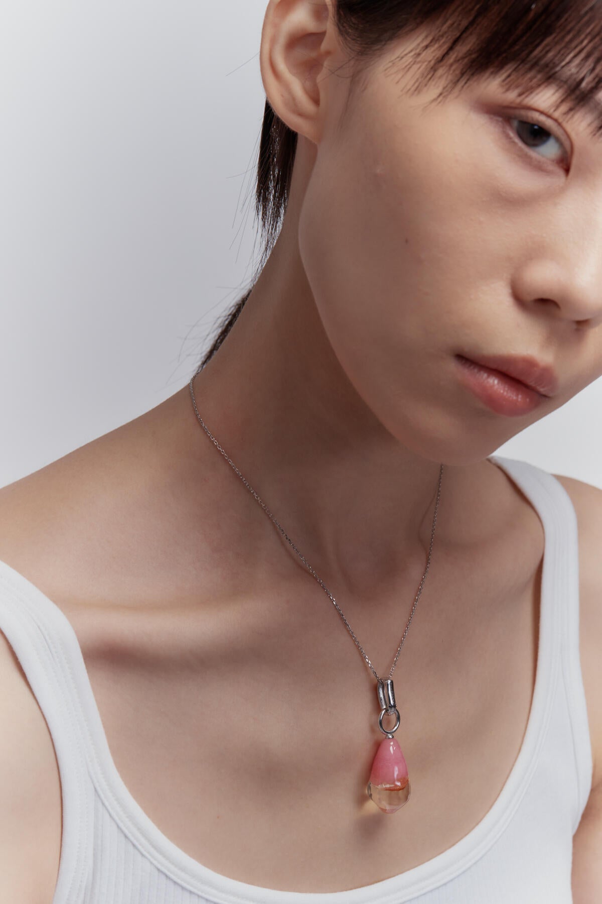 B213_Talisman Hybrid Stone Necklace - Pink_L_03
