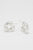 Drapery Mini Hoop Earrings