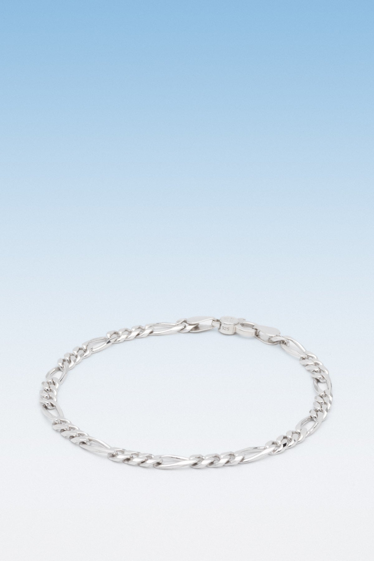 B213_Figaro Chain Bracelet - Thick_L_01