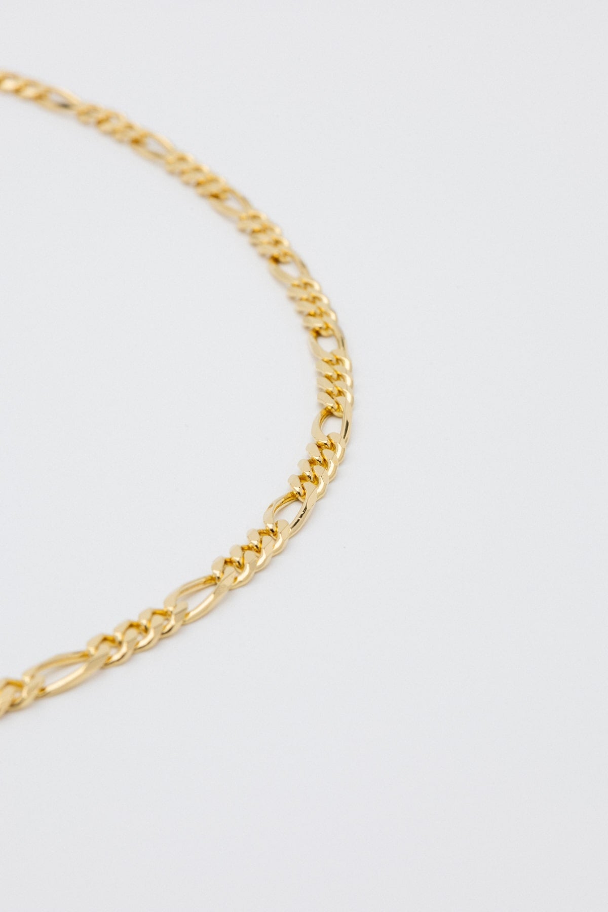 B213 / TOM WOOD FIGARO CHAIN NECKLACE - GOLD