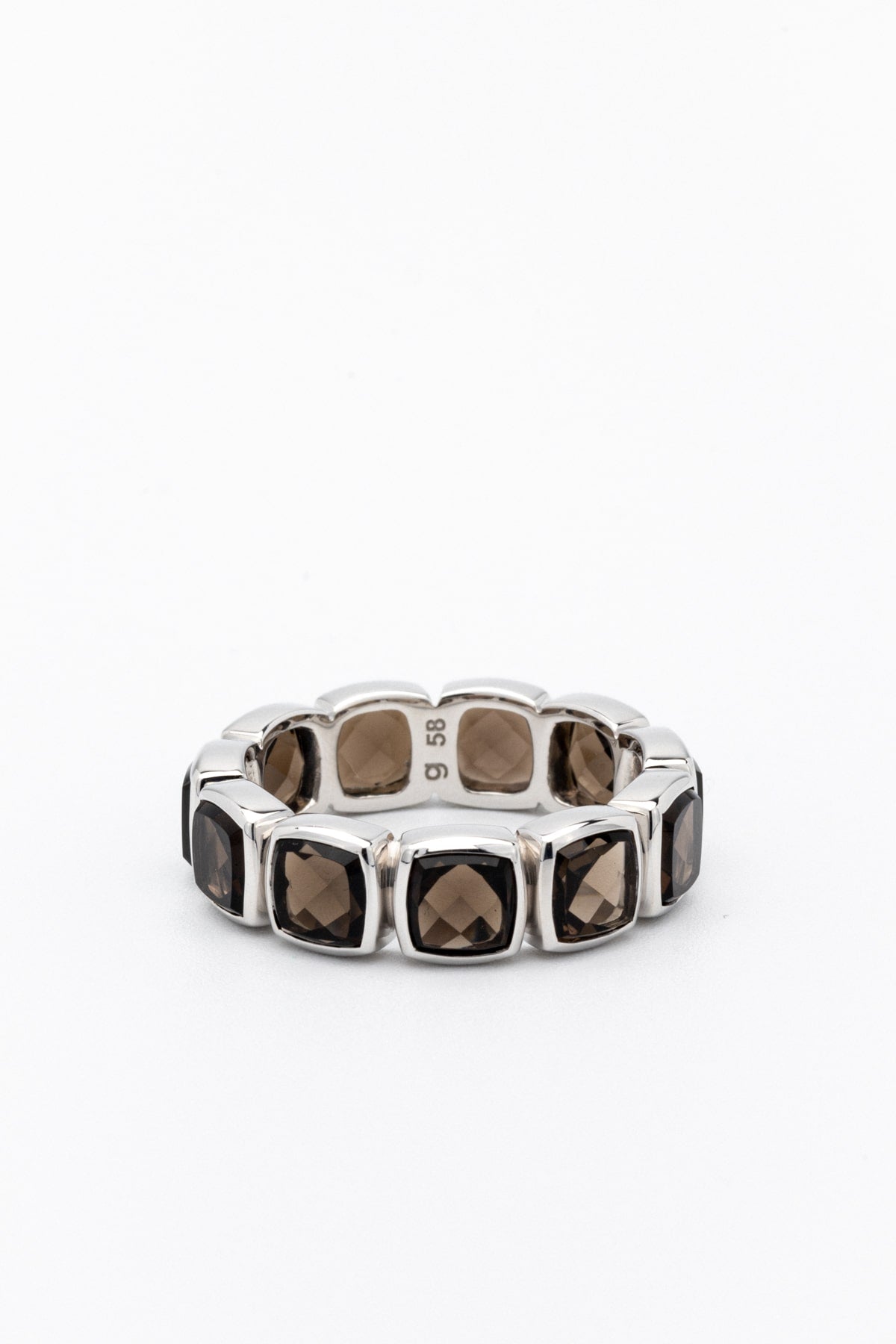 B213 / TOM WOOD CUSHION BAND - SMOKY QUARTZ