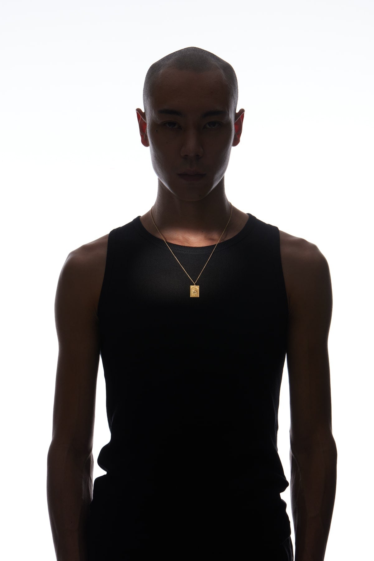 B213_Tarot Strength Pendant Gold Necklace_L_04